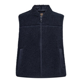 MOS MOSH - SAL NAVY TEDDY ROWE WAISTCOAT