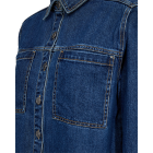 FREEQUENT - MED BLUE DENIM FQRINNA-JACKET