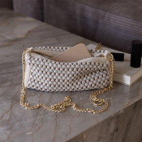 BY LOHN - Multi Knitted Clutch Sling Cha
