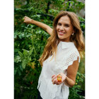 FREEQUENT - BRILLIANT WHITE FQBINA-BLOUSE