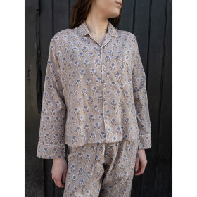CRAFT SISTERS - WARM GREY CLASSIC PYJAMAS BLOC
