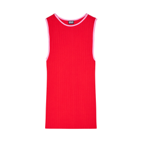 NØRGAARD PÅ STRØGET - RED/LIGHT PINK TANK TOP KONTRA
