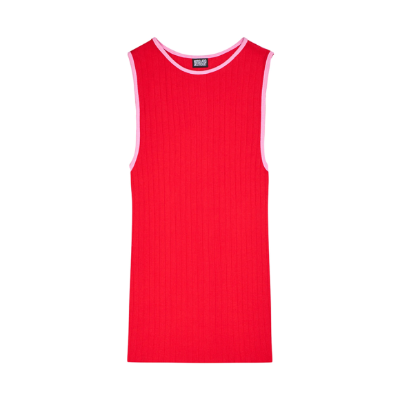 NØRGAARD PÅ STRØGET - RED/LIGHT PINK TANK TOP KONTRA NØRGAARD PÅ STRØGET - RED/LIGHT PINK TANK TOP KONTRA