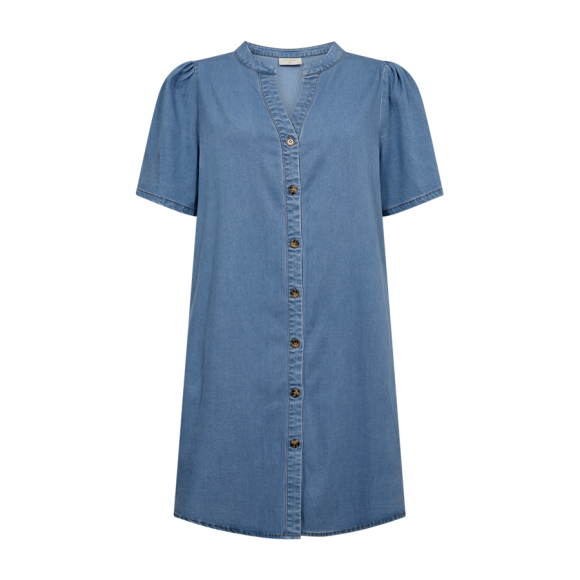 FREEQUENT - LIGHT BLUE DENIM FQESOLDA-DRES