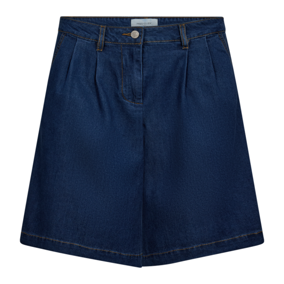 FREEQUENT - DARK BLUE DENIM FQESOLDA-SHORT FREEQUENT - DARK BLUE DENIM FQESOLDA-SHORT