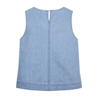 FREEQUENT - LIGHT BLUE DENIM FQLISEA-BLOUS