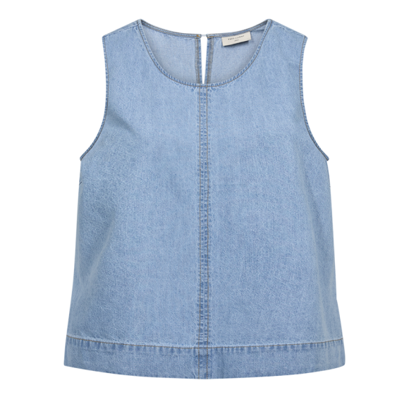 FREEQUENT - LIGHT BLUE DENIM FQLISEA-BLOUS FREEQUENT - LIGHT BLUE DENIM FQLISEA-BLOUS
