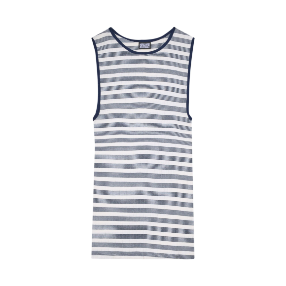 NØRGAARD PÅ STRØGET - BLUE/ECRU/RED SHORT SLEEVE