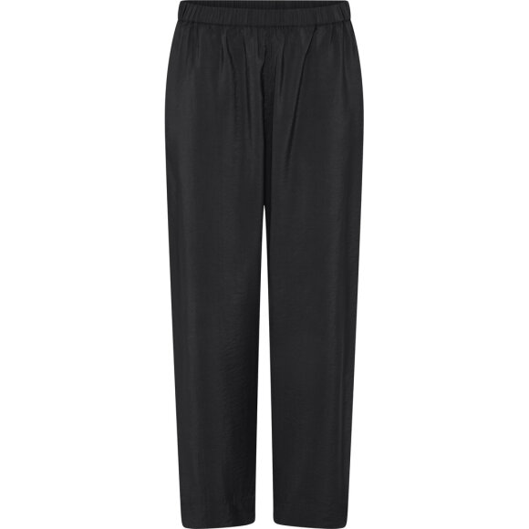 FRAU - BLACK MANILA VISCOSE SLIM ANKL FRAU - BLACK MANILA VISCOSE SLIM ANKL