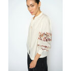 MOS MOSH - ECRU MMNOTTO EMBROID SHIRT