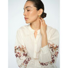 MOS MOSH - ECRU MMNOTTO EMBROID SHIRT