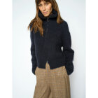 MOS MOSH - SALUTE NAVY MMHULDA KNIT ZIP C