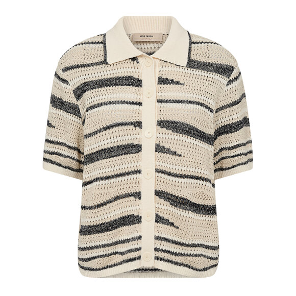 MOS MOSH - MMUWE WAWE SS KNIT CARDIGAN