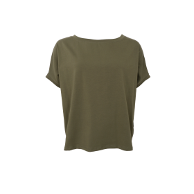 BLACK COLOUR - ARMY BCMAY LOOSE BLOUSE