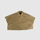 WITHBLACK - CAMEL WBMEDUSA TRENCH CAPE