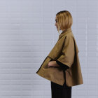 WITHBLACK - CAMEL WBMEDUSA TRENCH CAPE