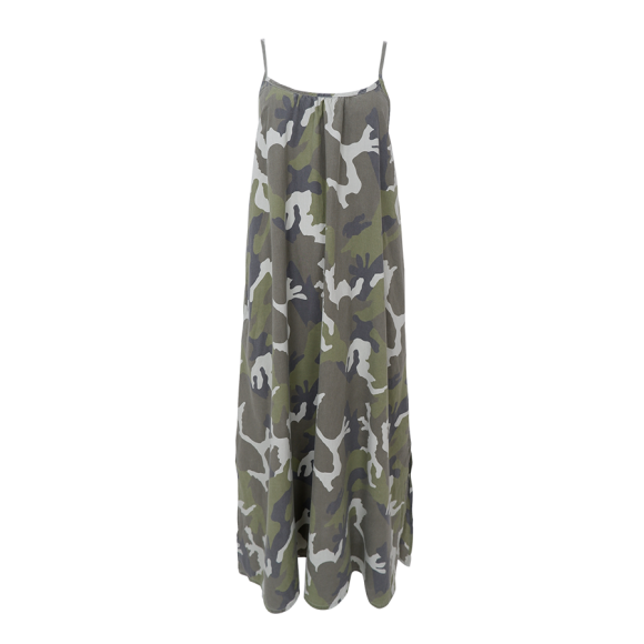 BLACK COLOUR - CAMOUFLAGE BCMINNA STRAP DRESS BLACK COLOUR - CAMOUFLAGE BCMINNA STRAP DRESS