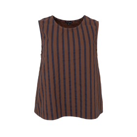 BLACK COLOUR - ESPRESSO BCMALLU TOP