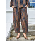 BLACK COLOUR - ESPRESSO BCMALLU BARREL PANT