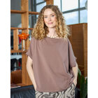 BLACK COLOUR - TAUPE BCMAY LOOSE BLOUSE