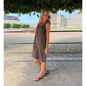 BLACK COLOUR - ESPRESSO BCMALLU DRESS