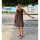 BLACK COLOUR - ESPRESSO BCMALLU DRESS