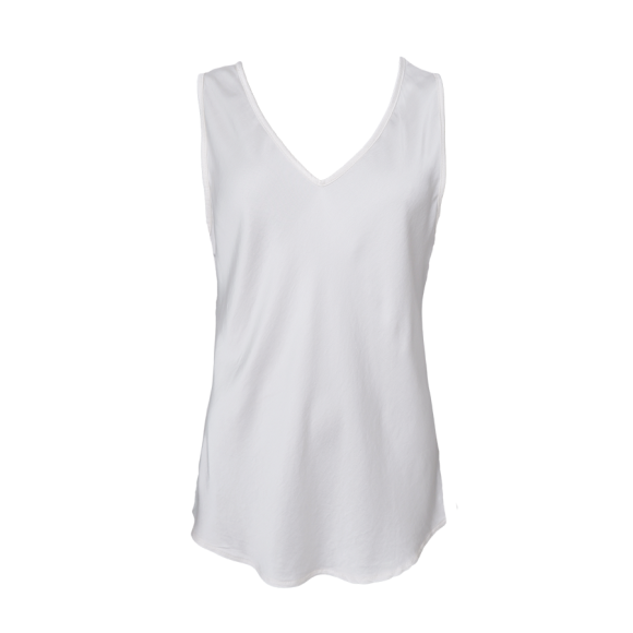 BLACK COLOUR - OFFWHITE BCMABEL DOUBLE V-NECK