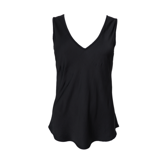 BLACK COLOUR - BLACK BCMABEL DOUBLE V-NECK TO BLACK COLOUR - BLACK BCMABEL DOUBLE V-NECK TO