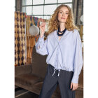 BLACK COLOUR - LIGHT BLUE BCELANA SHIRT