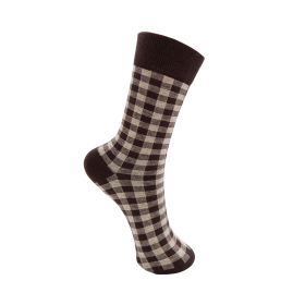 BLACK COLOUR - COFFEE BCCECIL SOCK