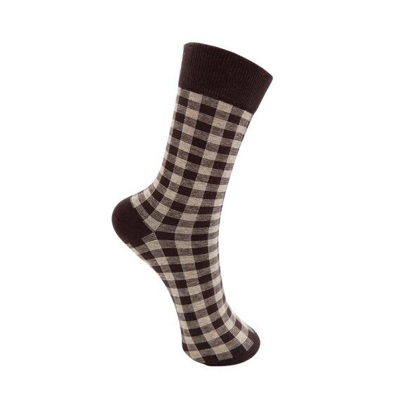 BLACK COLOUR - COFFEE BCCECIL SOCK