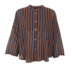 BLACK COLOUR - ESPRESSO BCBETSY BLOUSE