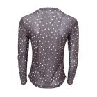 BLACK COLOUR - COFFEE DOT BCANNIE MESH BLOUSE