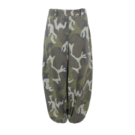 BLACK COLOUR - ARMY CAMO BCALLY BALLOON PANT