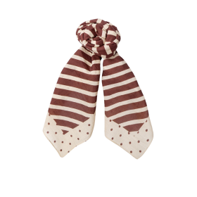 BLACK COLOUR - COFFEE BCCHERI MINI SCARF