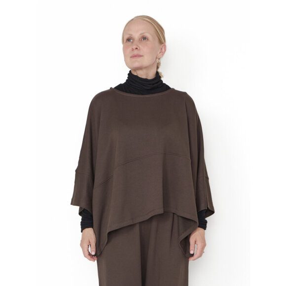 SORT AARHUS - MORO OVERSIZE BLOUSE