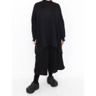 SORT AARHUS - BLACK SOLID OVERSIZE BLOUSE