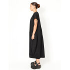 SORT AARHUS - BLACK SOLID DRESS