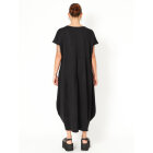 SORT AARHUS - BLACK SOLID DRESS