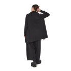 SORT AARHUS - BLACK SOLID OVERSIZE BLOUSE