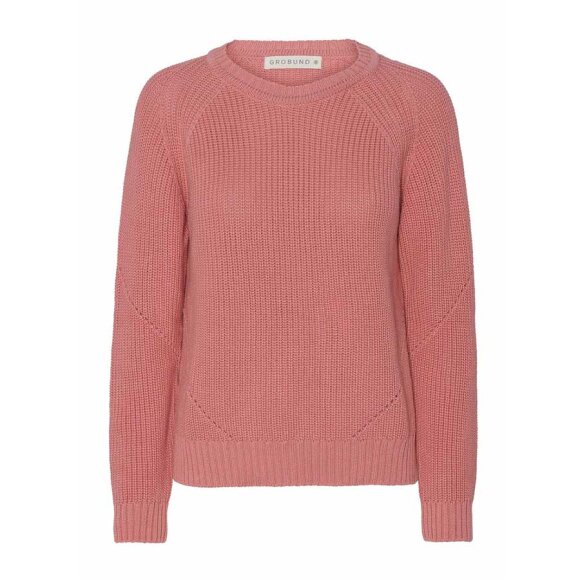 GROBUND - ROSE GOTS SALLY KNIT PULLOVER