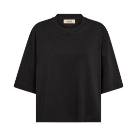 MOS MOSH - BLACK MMNATALIE O-SS BOXY TEE