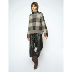 MOS MOSH - BLACK MMMAIJA CHECK KNIT