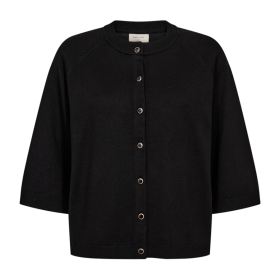 FREEQUENT - BLACK FQKATIE-CARDIGAN