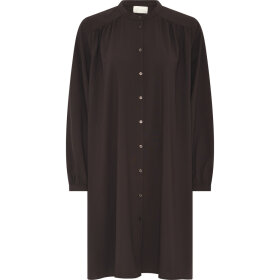 FRAU - CHOCO FLORENCE LIGHT WOOL DRES