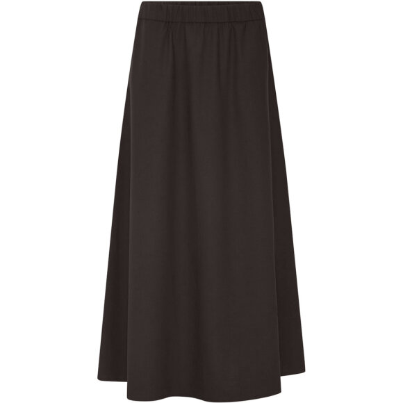FRAU - CHOC MELBOURNE LIGHT WOOL SKIR