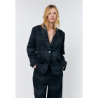 LOLLYS LAUNDRY - DARK GREY FAYLL BLAZER LS OVS