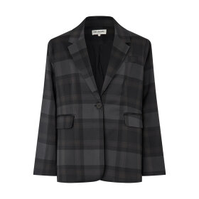 LOLLYS LAUNDRY - DARK GREY FAYLL BLAZER LS OVS