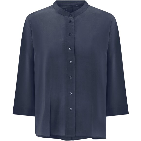 FRAU - NAVY BLAZER SEOUL SHORT SILK S