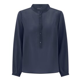 FRAU - NAVY BLAZER MADRID SILK CREPE
